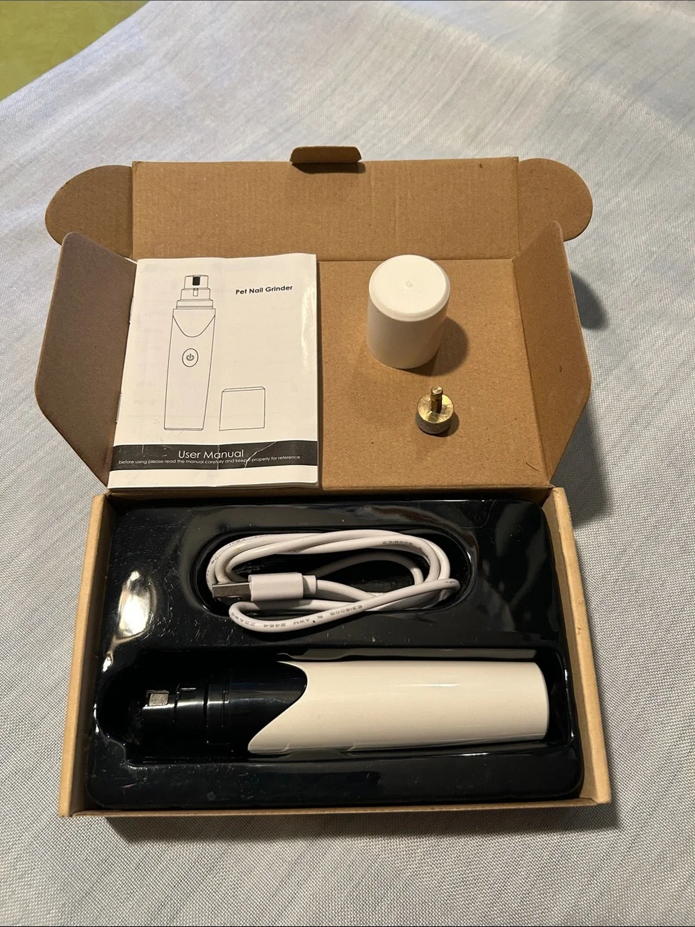 Complete grooming kit for dogs with FURminator, comb and brush plus nail dremmel